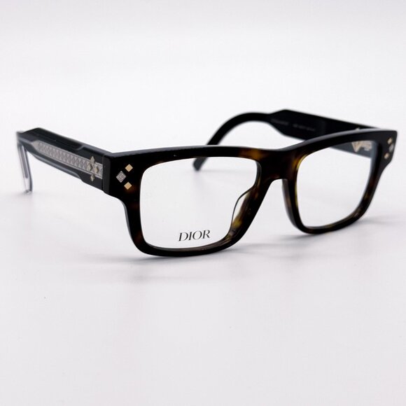 NEW DIOR DM50067I 056 SQUARE EYEGLASSES DIOR CD DIAMONDO S3I 2000 - Picture 4 of 10